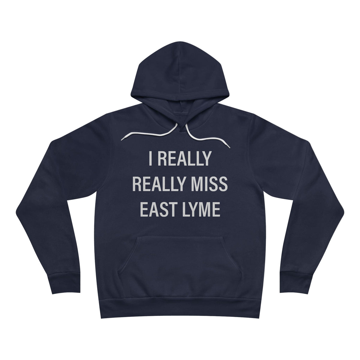 I Really Really Miss East Lyme Unisex Sponge Fleece Pullover Hoodie
