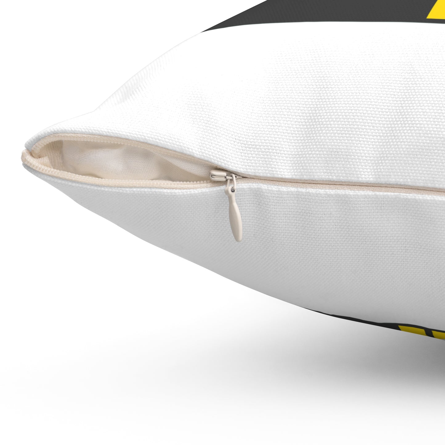 Saugatuck Bridge Lights Spun Polyester Square Pillow