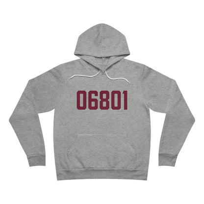 06801 Bethel Connecticut Zip Code Unisex Sponge Fleece Pullover Hoodie
