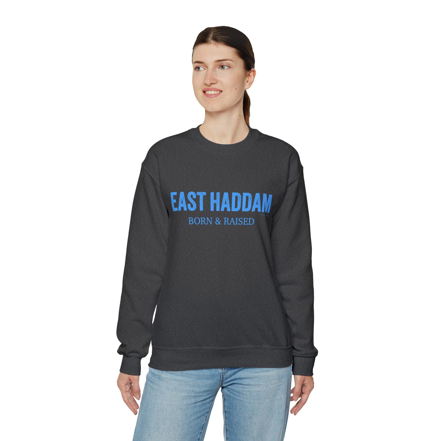 East Haddam Born & Raised Unisex Heavy Blend™ Crewneck Sweatshirt