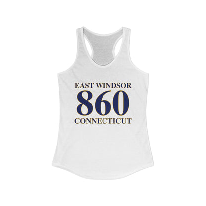 East Windsor 860 Connecticut Women's Ideal Racerback Tank Top
