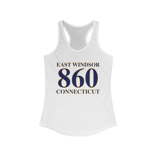 East Windsor 860 Connecticut Women's Ideal Racerback Tank Top