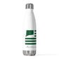 Marlborough Connecticut St. Patrick’s Day Flag 20oz Insulated Bottle