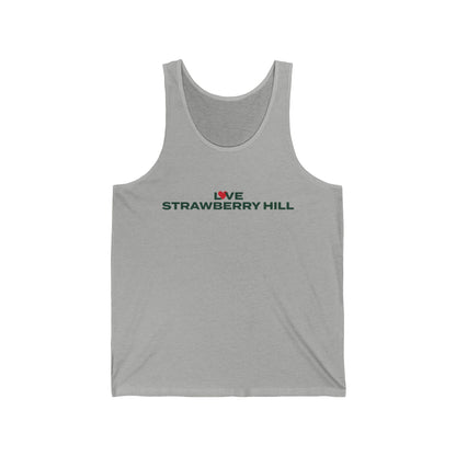 Love Strawberry Hill Unisex Jersey Tank Top