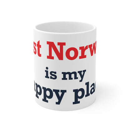 West Norwalk is My Happy Place Mug 11oz