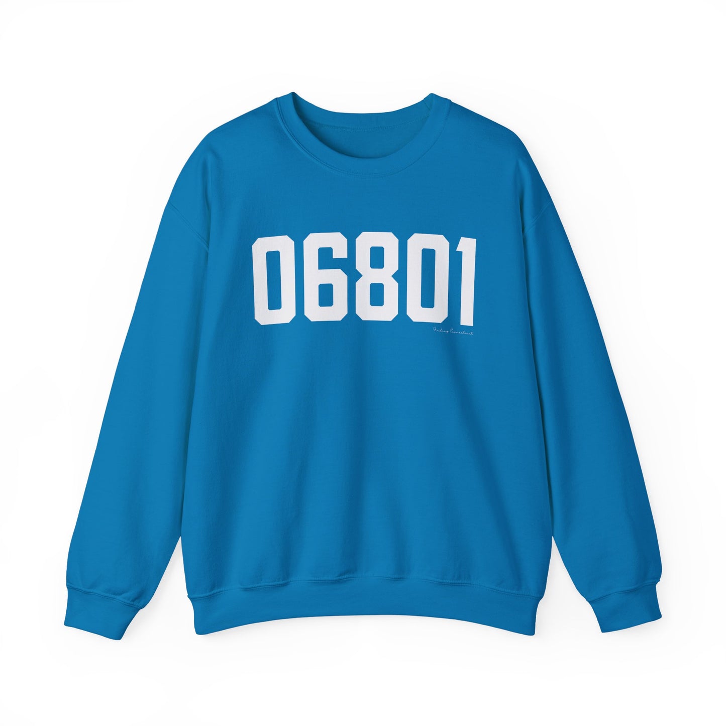 06801 Bethel CT Zip Code Unisex Heavy Blend™ Crewneck Sweatshirt