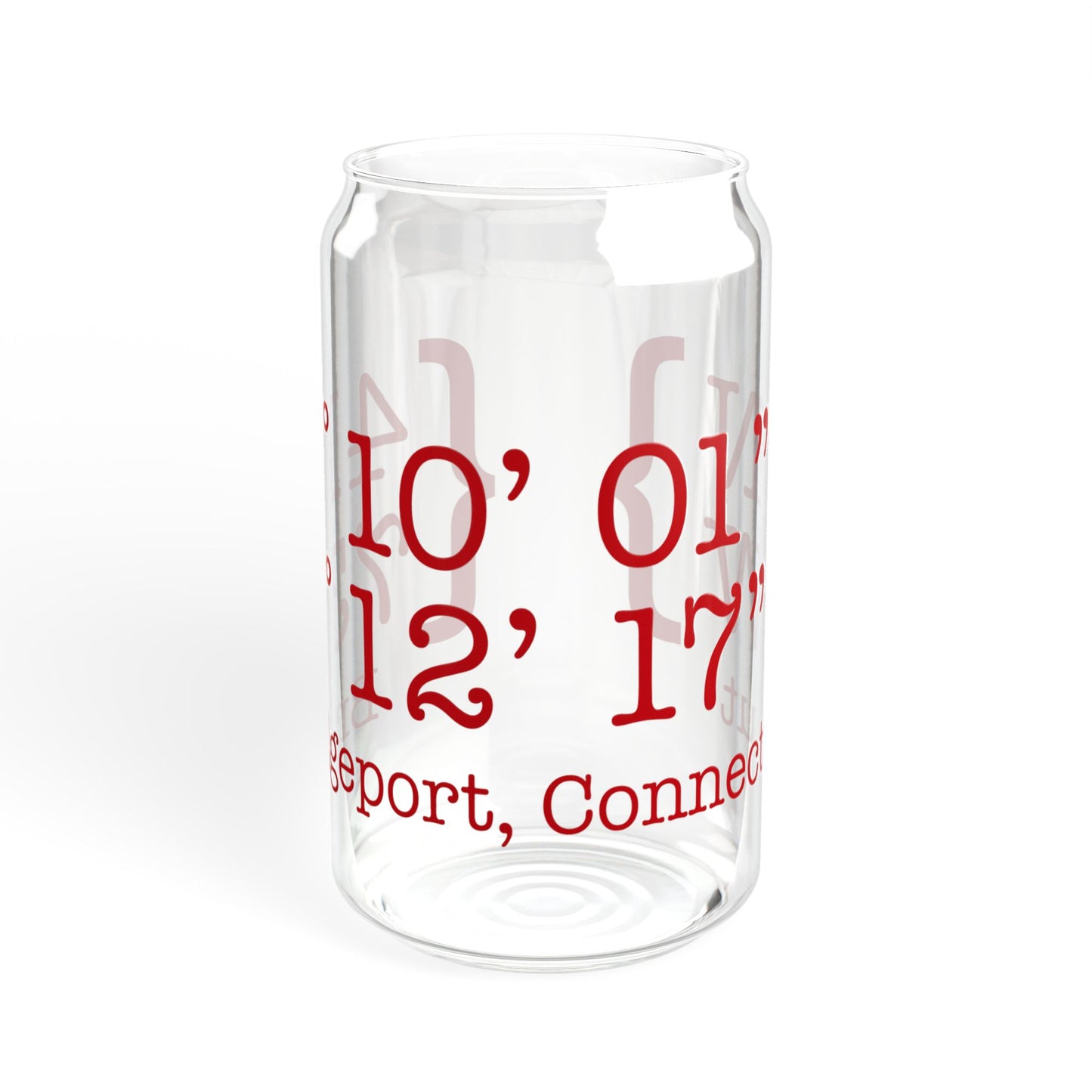 Bridgeport Coordinates Sipper Glass, 16oz