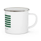 Bristol Connecticut St. Patrick’s Day Flag Enamel Camping Mug