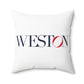 41 Tilt Weston Spun Polyester Square Pillow