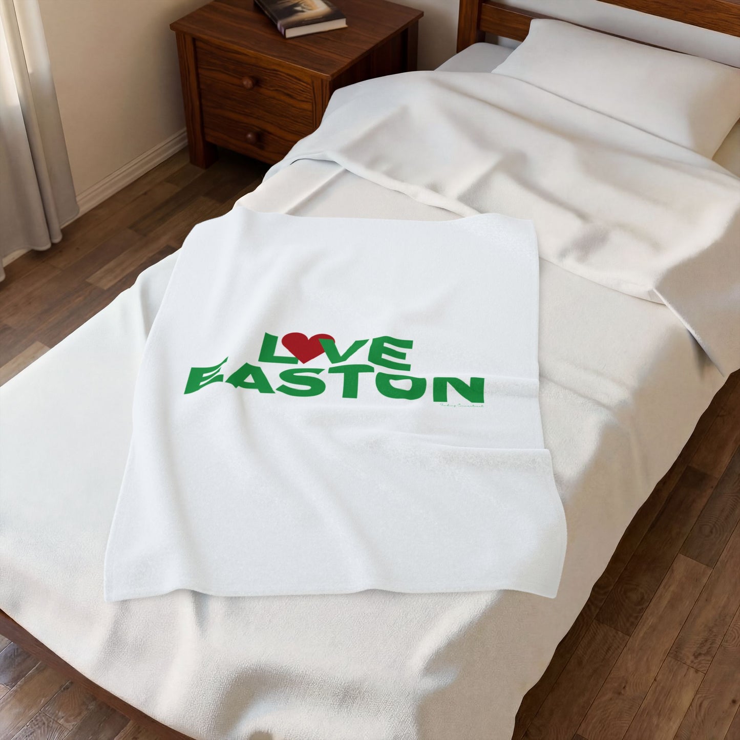 Love Easton Velveteen Plush Blanket