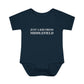 Just a kid from Middlefield Infant Baby Rib Bodysuit