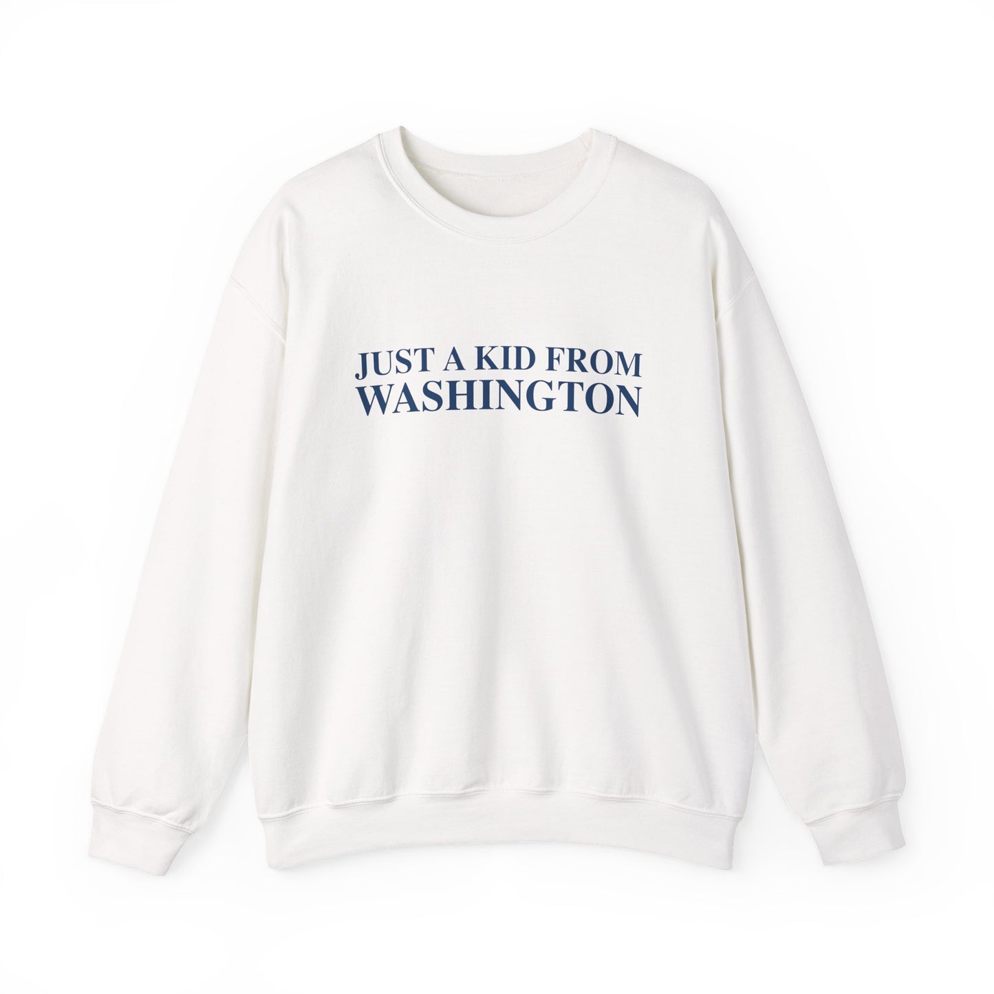 Just a kid from Washington Unisex Heavy Blend™ Crewneck Sweatshirt