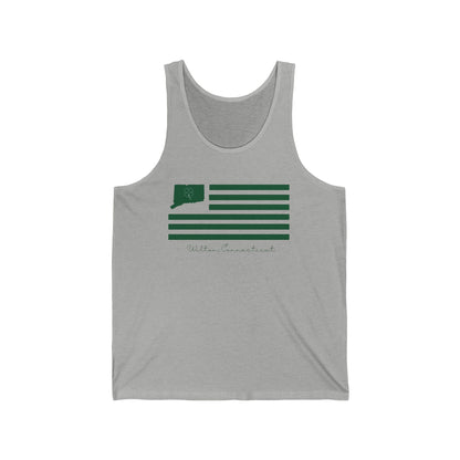 Wilton Connecticut St. Patrick's Day Flag Unisex Jersey Tank Top