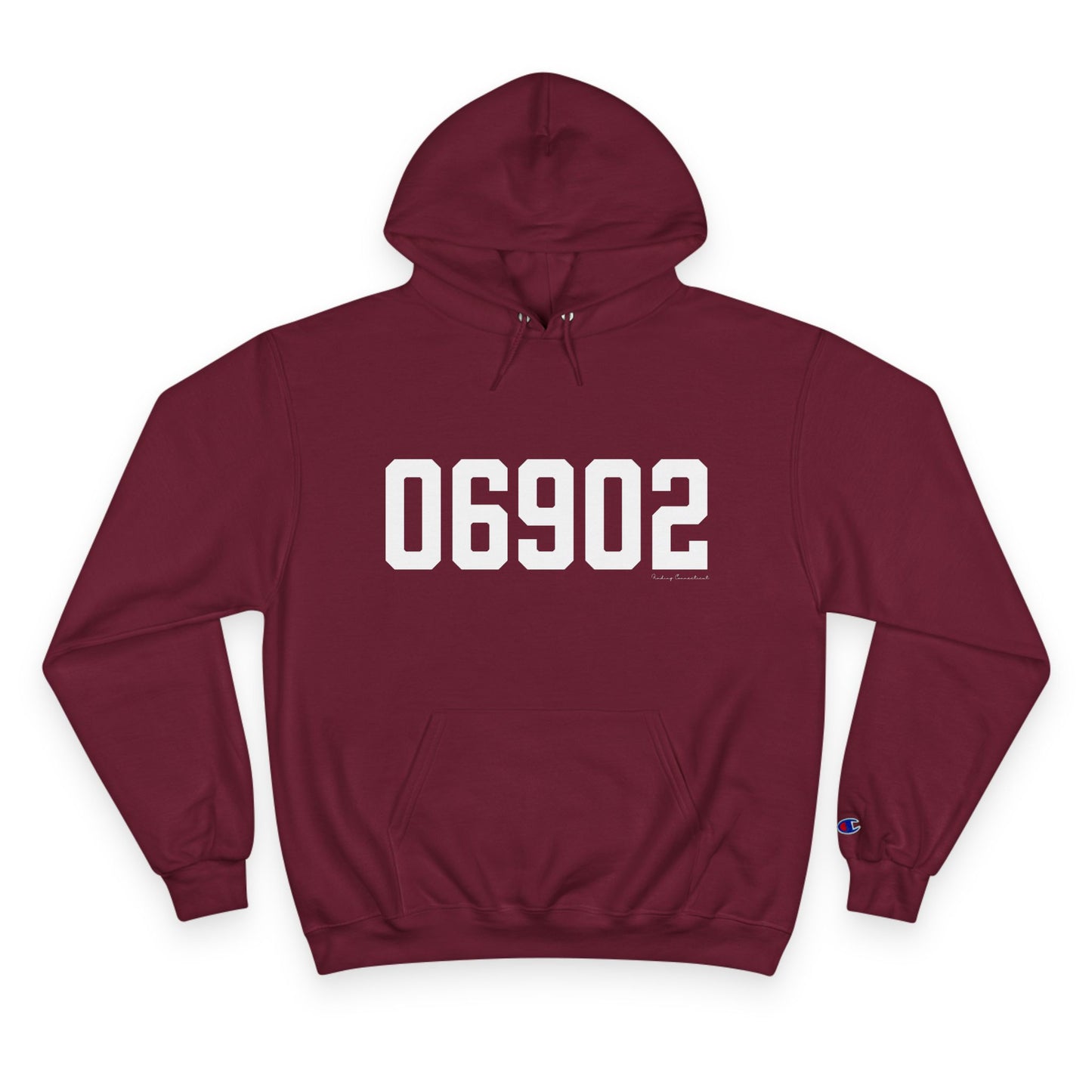 06902 Stamford CT Zip Code Champion Hoodie Sweatshirt