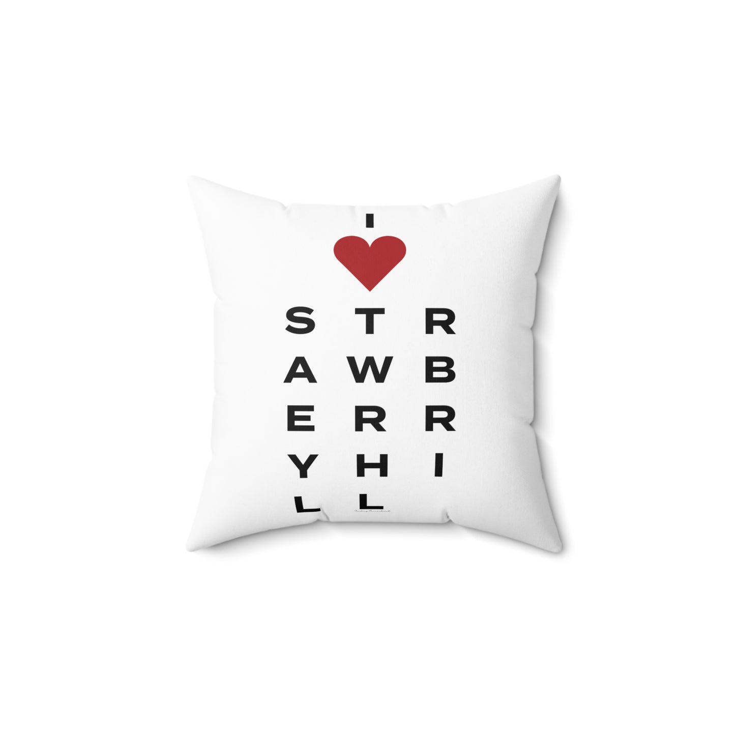 Strawberry Hill Vision Spun Polyester Square Pillow
