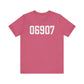 06907 Stamford CT Zip Code Unisex Jersey Short Sleeve T-Shirt
