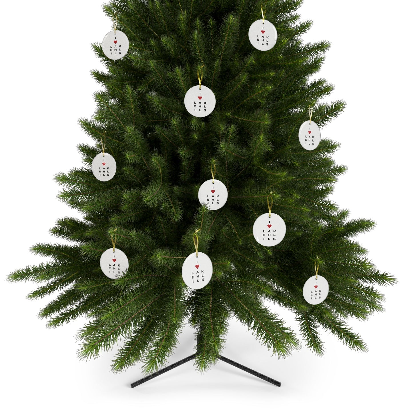 Lake Hills Vision Glass Ornaments