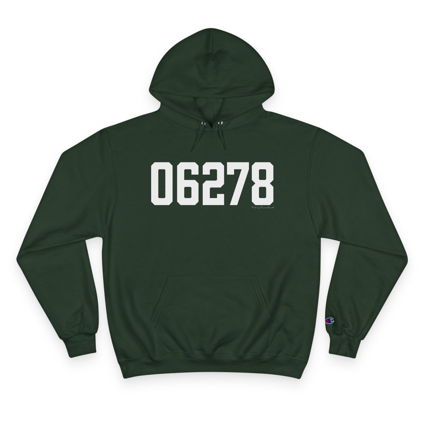 06278 Ashford CT Zip Code Champion Hoodie