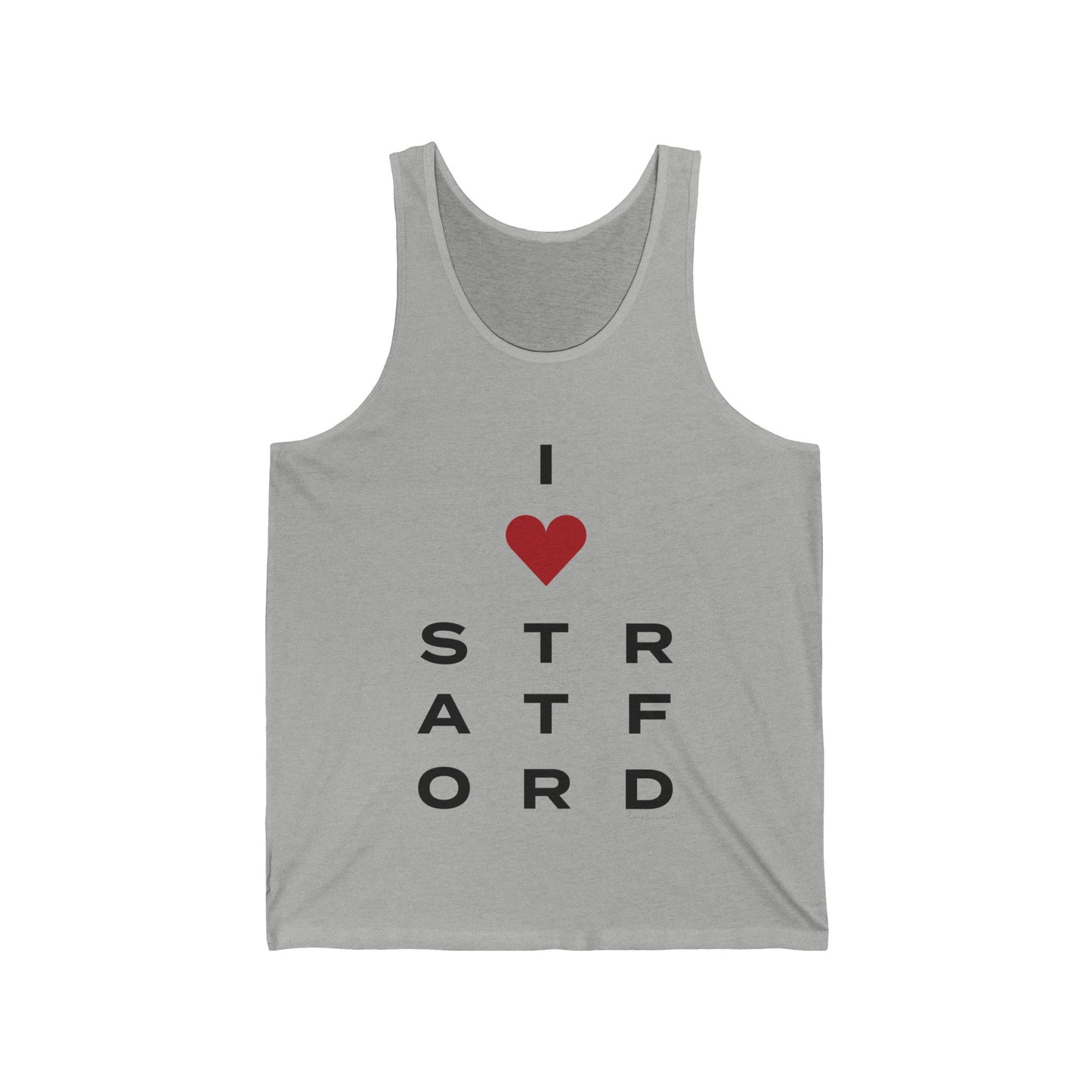 Stratford Vision Unisex Jersey Tank Top