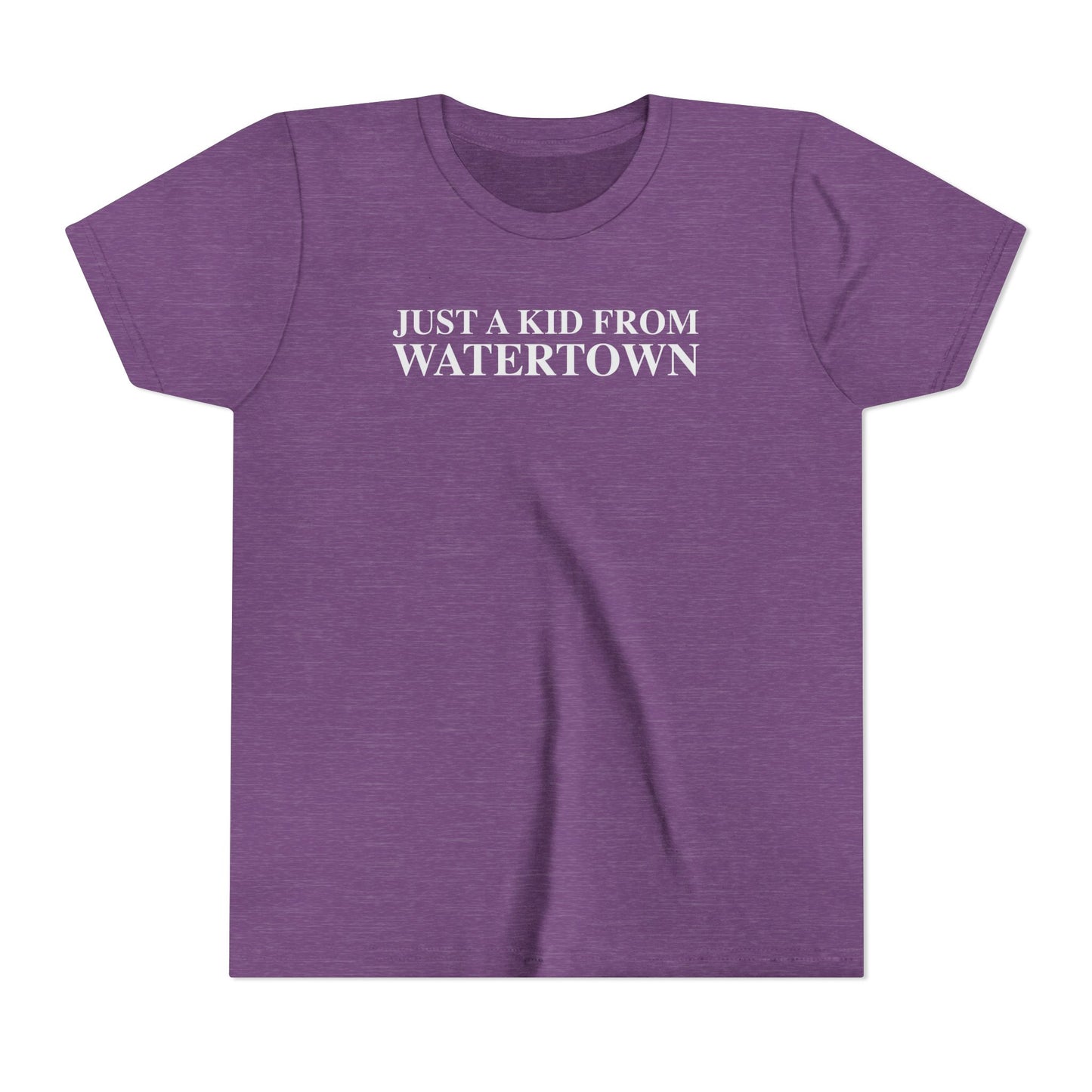 Just a kid from Watertown Youth Short Sleeve T-Shirt