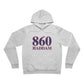 860 Haddam Red White & Blue Unisex Sponge Fleece Pullover Hoodie