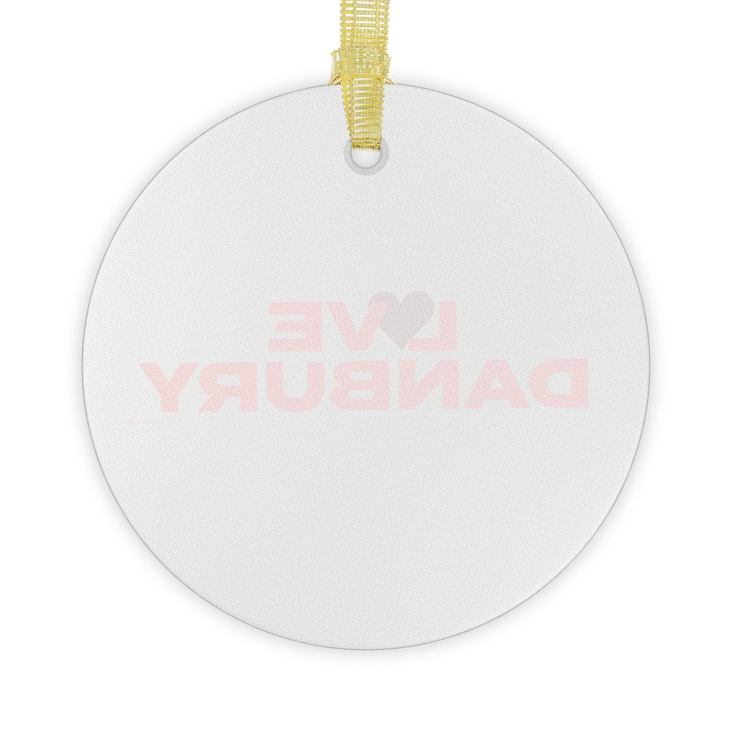 Love Danbury Glass Ornaments