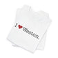 I Heart Weston. Unisex Jersey Short Sleeve T-Shirt