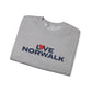 Love Norwalk Unisex Heavy Blend™ Crewneck Sweatshirt