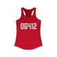 06412 Chester CT Zip Code Women's Ideal Racerback Tank Top