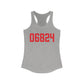 06824 Fairfield Connecticut Zip Code Women's Ideal Racerback Tank Top