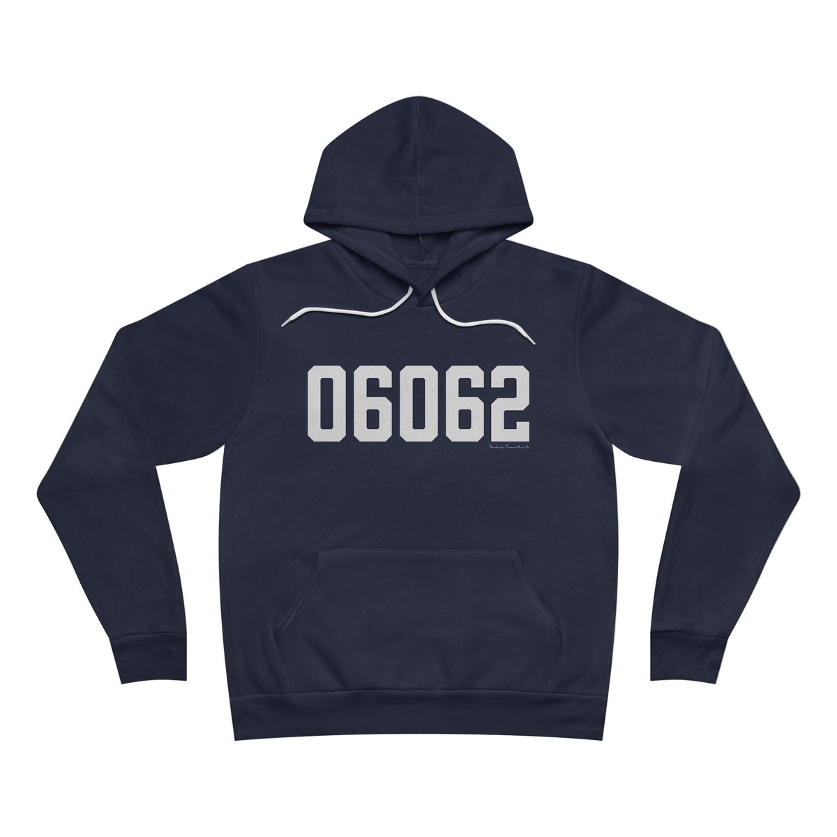 06062 Plainville CT Zip Code Sponge Fleece Pullover Hoodie