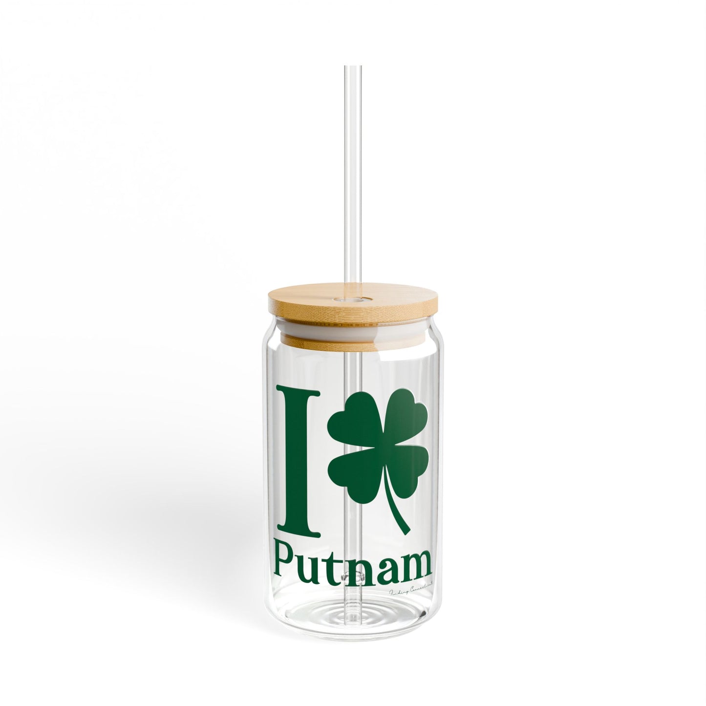 I Clover Putnam Sipper Glass, 16oz