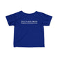 Just a kid from North Stonington Infant Fine Jersey T-Shirt
