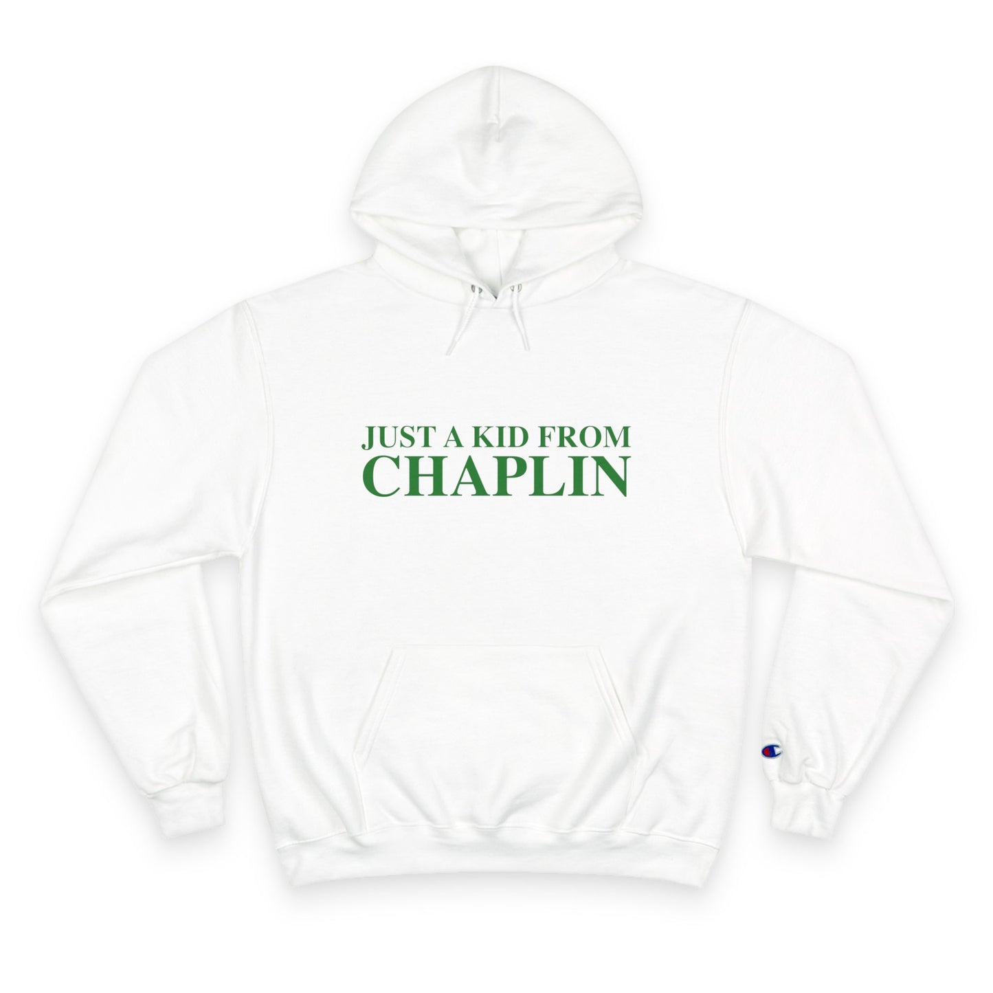 Just a kid from Chaplin Champion Hoodie