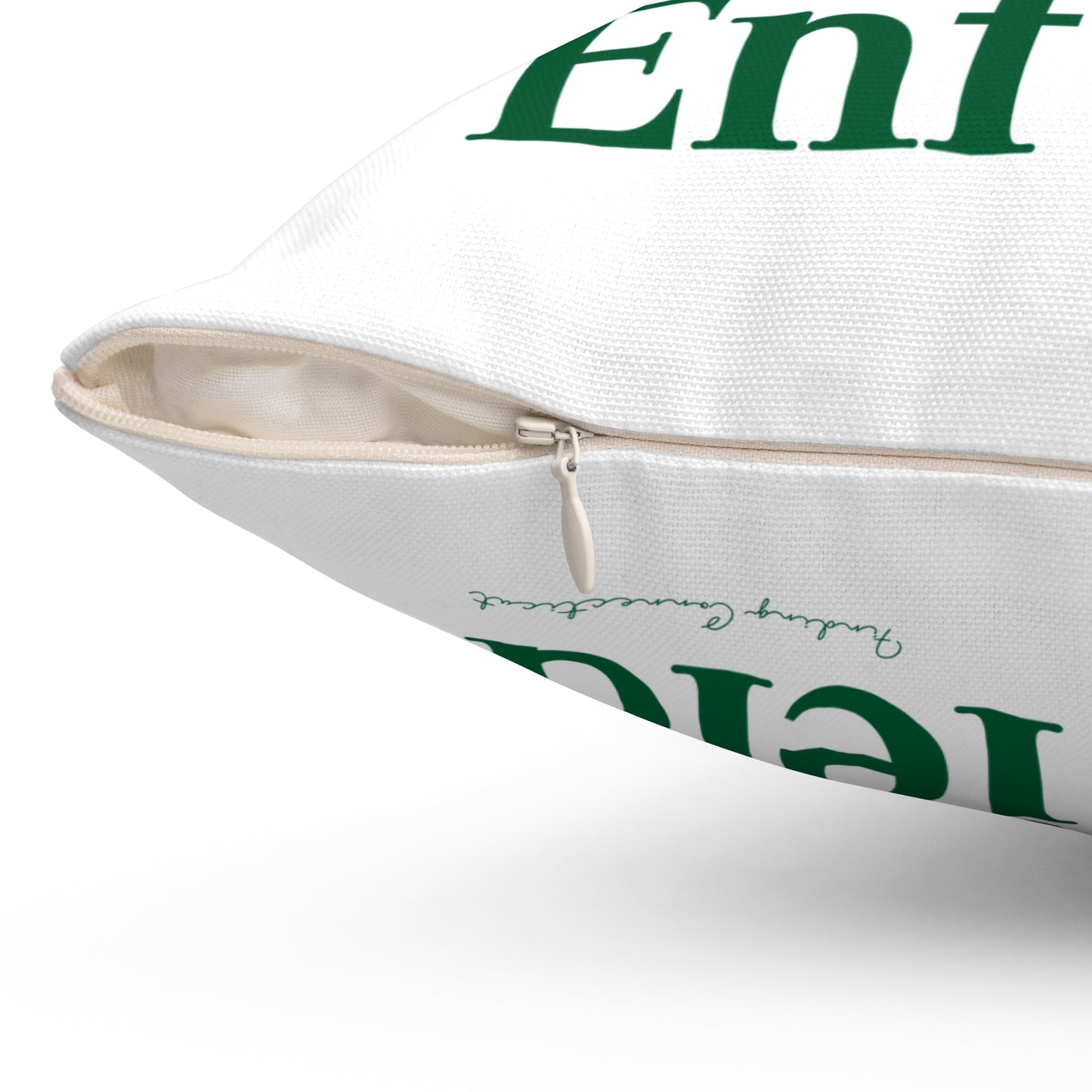 I Clover Enfield Spun Polyester Square Pillow