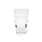 Goose Shows Are My Happy Place - Black Pint Glass, 16oz
