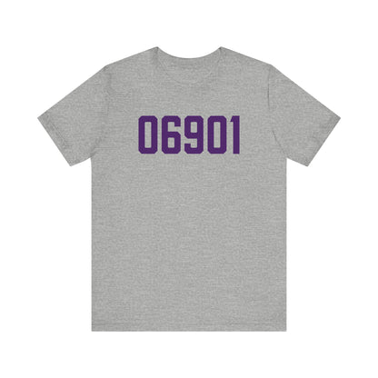 06901 Stamford Connecticut Zip Code Unisex Jersey Short Sleeve T-Shirt