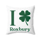 I Clover Roxbury Spun Polyester Square Pillow