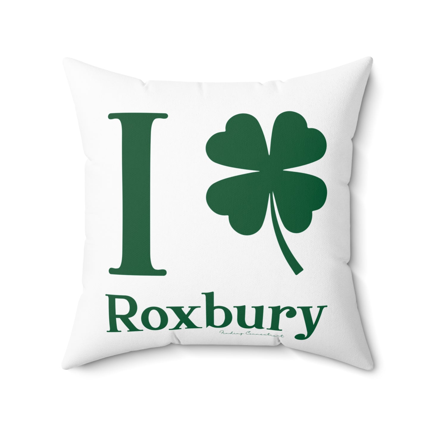I Clover Roxbury Spun Polyester Square Pillow