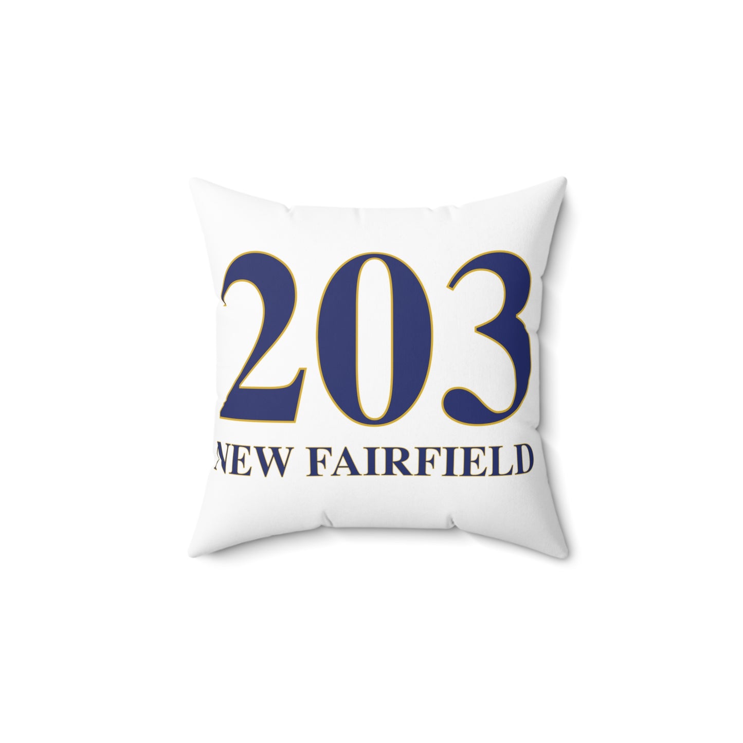 203 New Fairfield  Spun Polyester Square Pillow