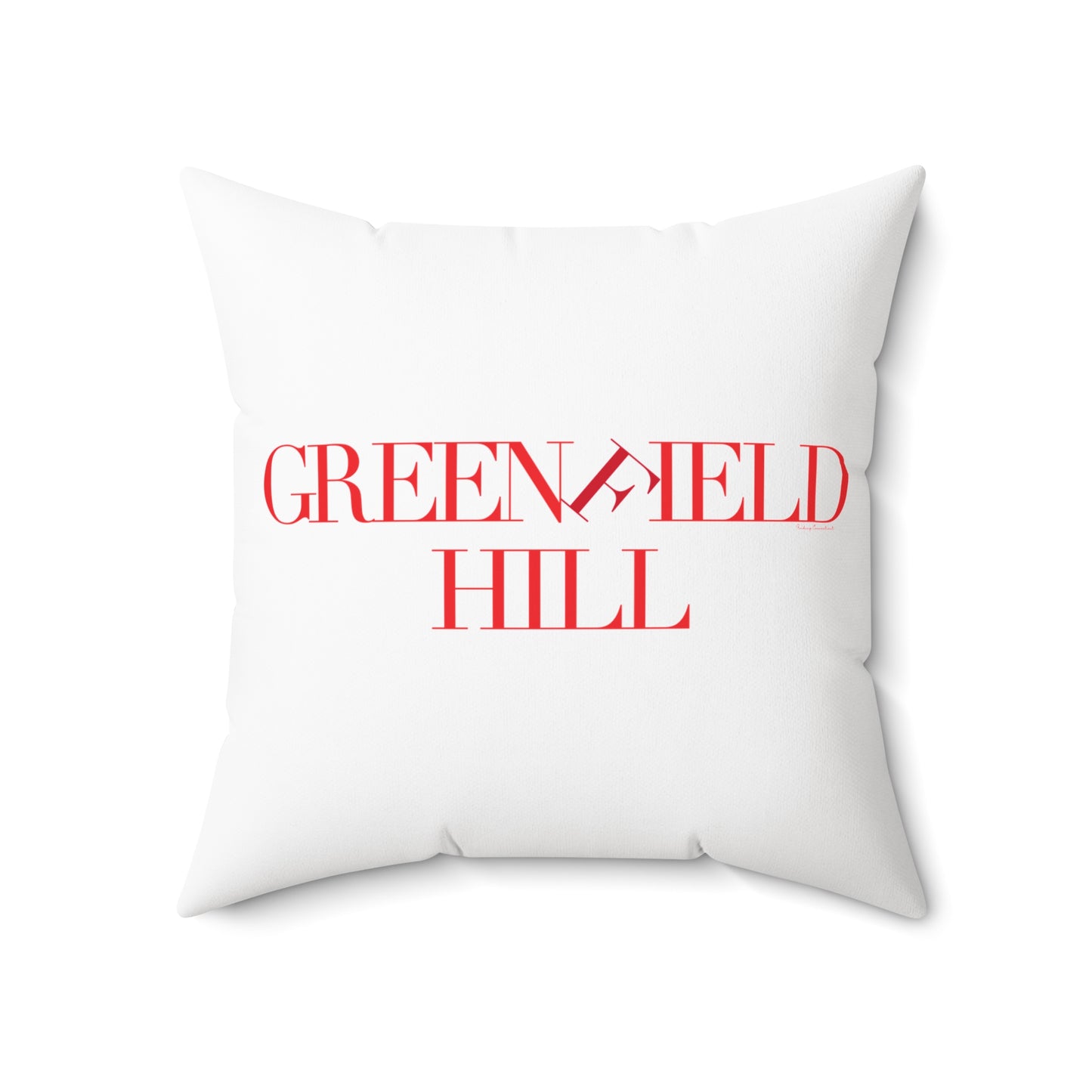 41 Tilt Greenfield Hill Spun Polyester Square Pillow