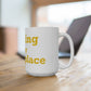 Redding Is My Happy Place Mug 15oz