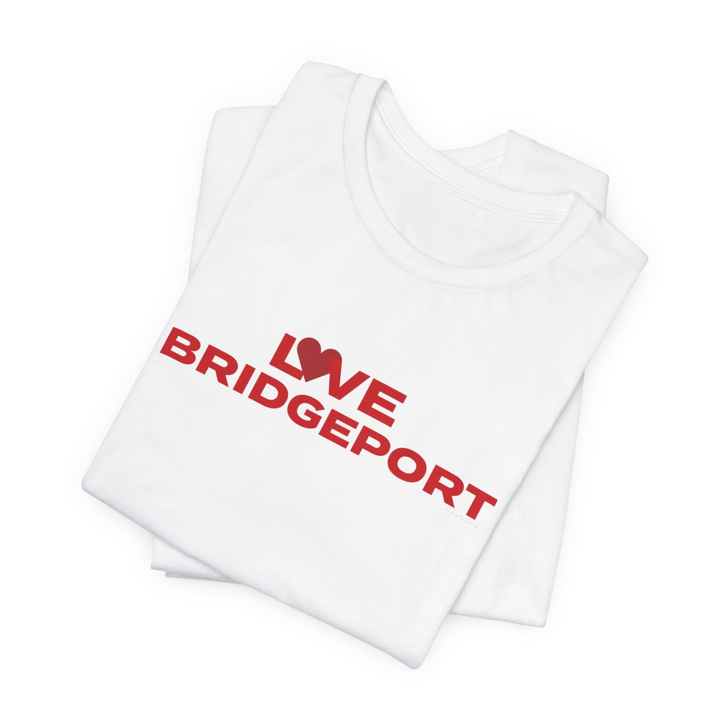 Love Bridgeport Unisex Jersey Short Sleeve T-Shirt