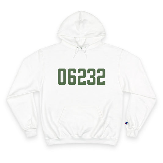 06232 Andover Connecticut Zip Code Champion Hoodie
