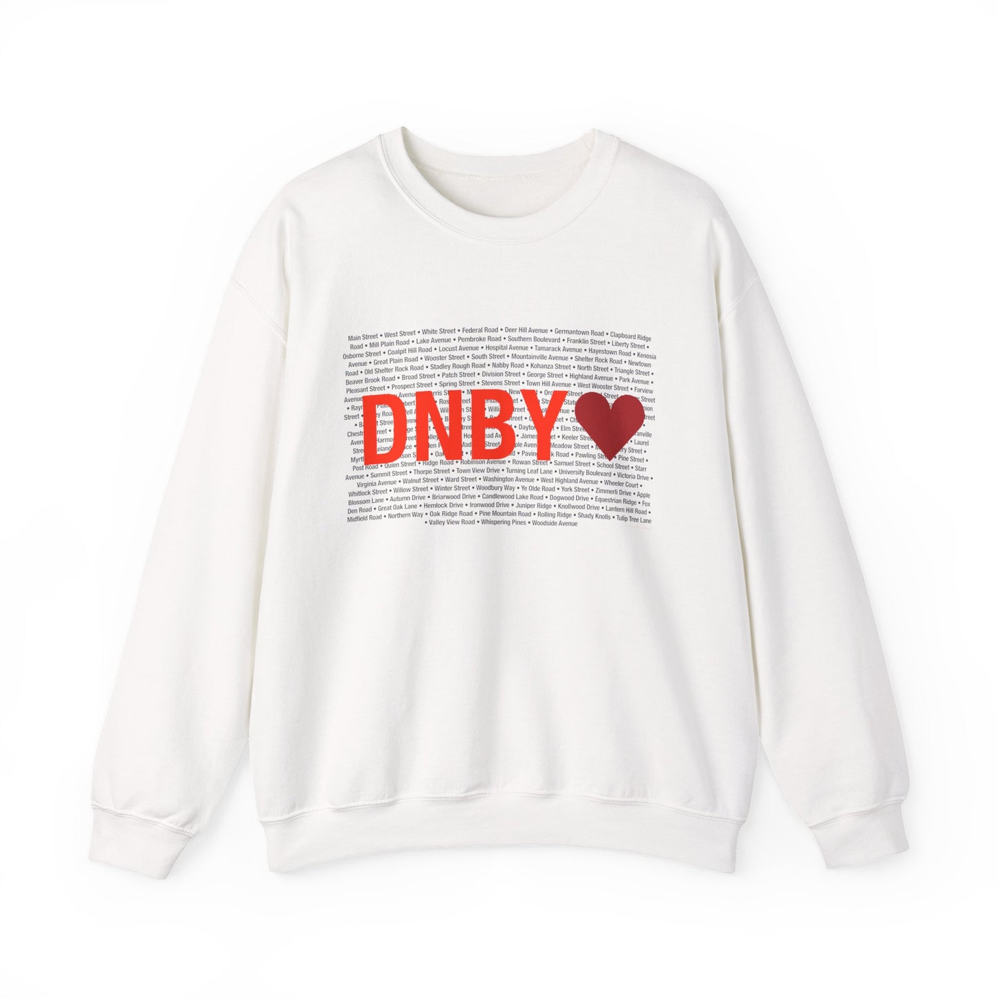 Danbury Love Unisex Heavy Blend™ Crewneck Sweatshirt