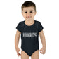 Just a kid from Hebron Infant Baby Rib Bodysuit