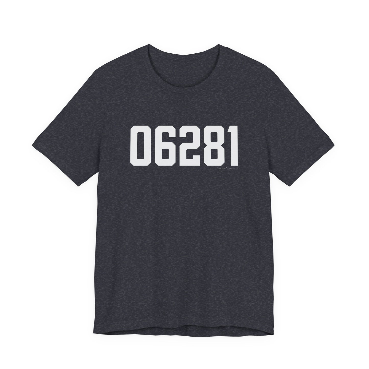 06281 Woodstock CT Zip Code Unisex Jersey Short Sleeve T-Shirt