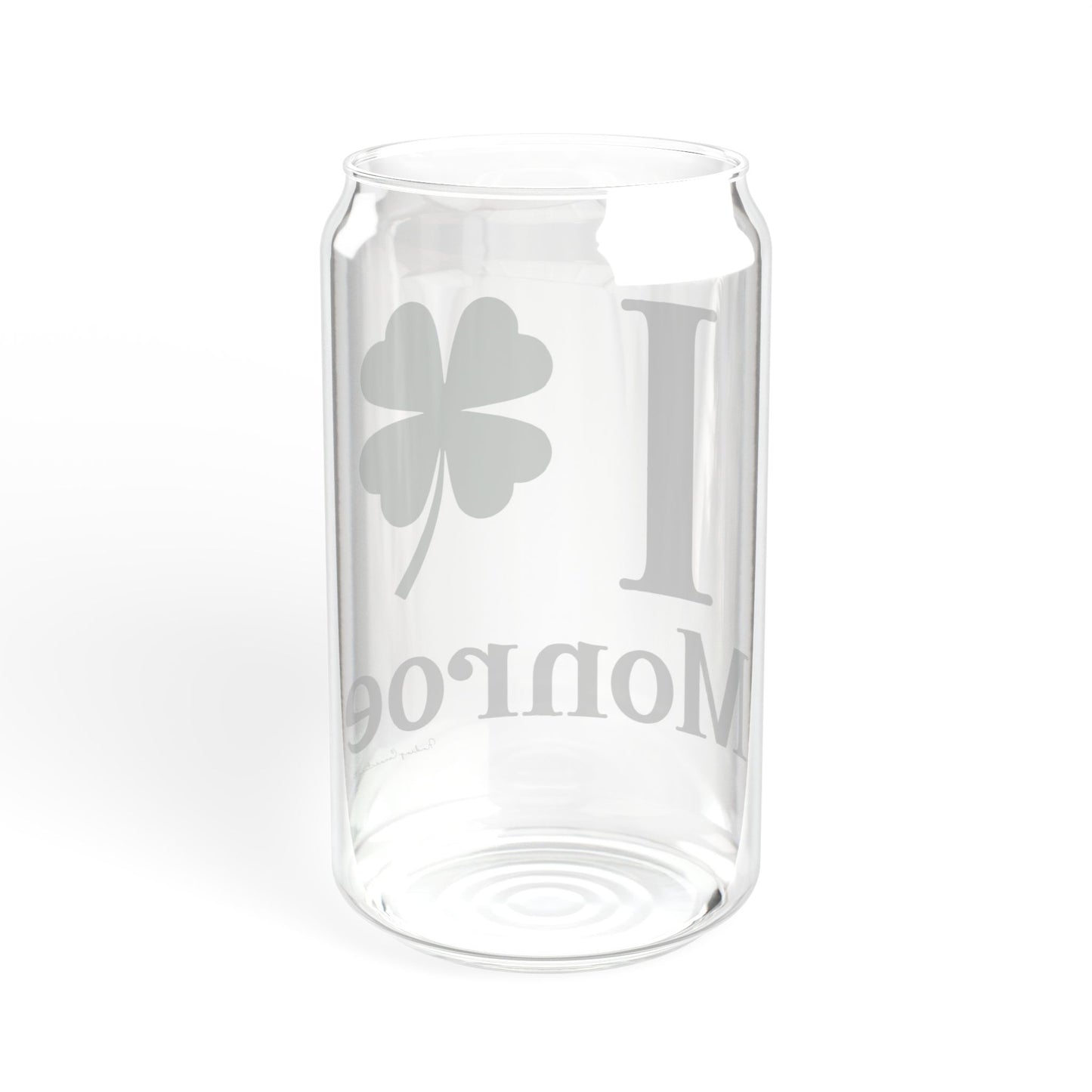 I Clover Monroe Sipper Glass, 16oz