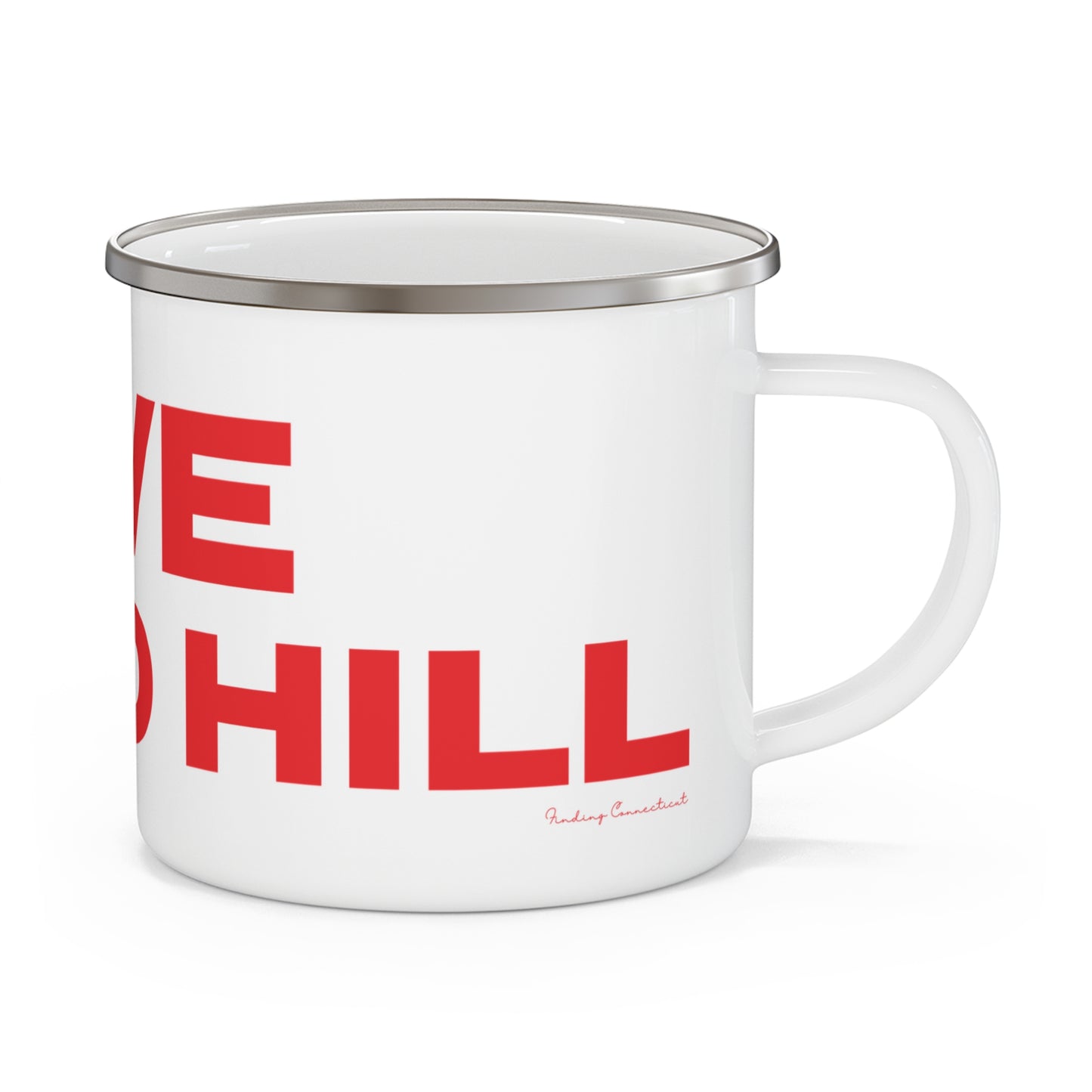 Love Sasco Hill Enamel Camping Mug