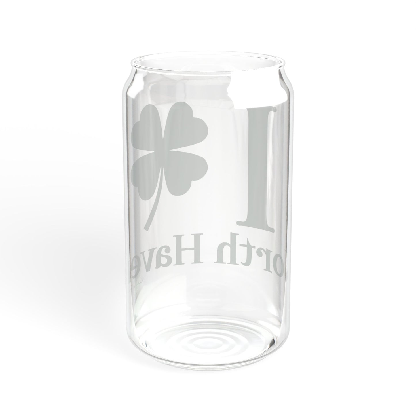 I Clover North Haven Sipper Glass, 16oz
